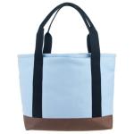 Washable Summer Printed cotton Tote Bags , Fold Up Reusable Grocery Bags With
