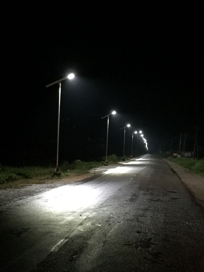 High power Municipal Highway Street Lighting Application System High Power Smart Integrated Solar Street Lights.