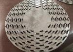 9" Diameter Round Stainless Steel Nail Plates Easy To Press Timber 1.2m