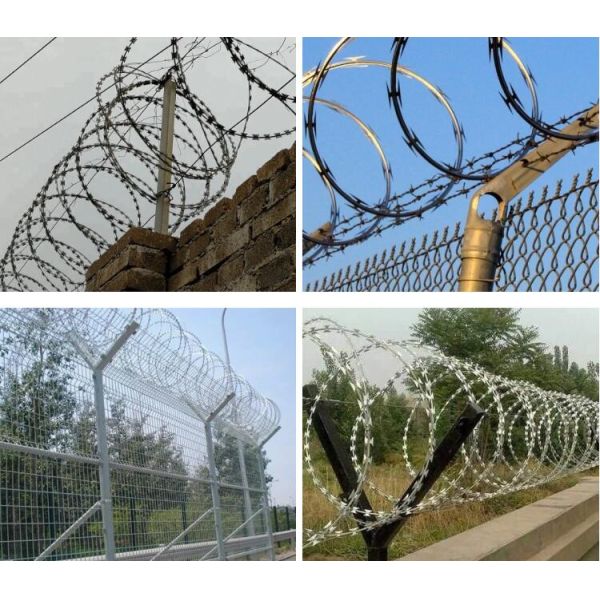 Hot Galvanized Razor Sharp Wire High Strength For Security Place BTO - 22