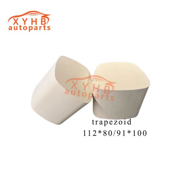 Ceramic Carrier High Quality Three Way Catalytic Filter Element Euro 1-5 Model 112 X 80 91 X 100