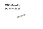 M2X63 M2X96 M2X146 Swing Pump Excavator Press Pin Repair Kits