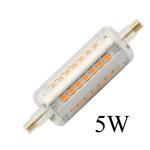 5W LED R7S light 78mm 360 degree mini J118mm R7S outdoor light Epistar SMD2835