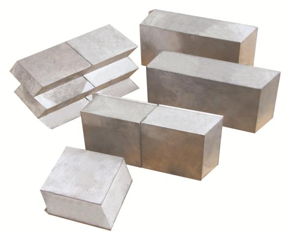 Double Herringbone Thickness 10mm Lead Bricks Customized For Industrial NDT ,