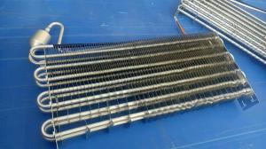 China 3.0MPA 38x33mm 6mm Pitch Aluminum Finned Evaporator wholesale
