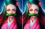Demon Slayer 3D Lenticular Anime Poster Stock /Custom Design