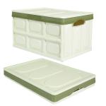 140L Collapsible Plastic Trunk Organizer 55L Folding Plastic Storage Boxes