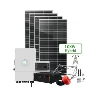 China Lithium Ion Battery Type 5000W 8000W 1000W Residential Solar Panel Photovoltaic System wholesale
