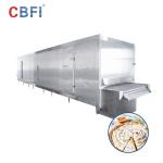 Energy Saving Quick Tunnel Freezer Fish Freezing Equipment For Cooling Fish