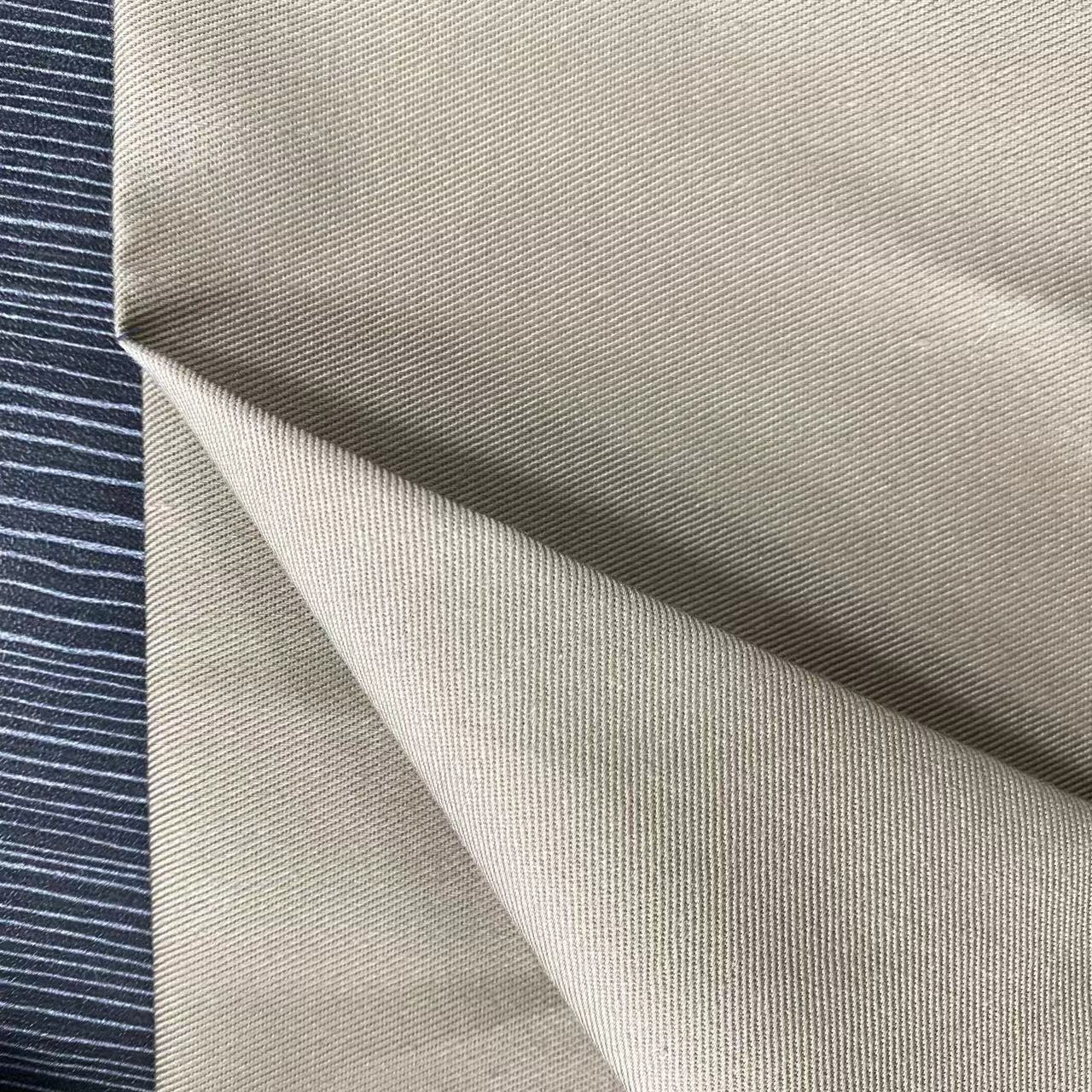 80%Polyester 20%Cotton 190gsm Greta Twill Waterproof Workwear Fabric with Free Sample