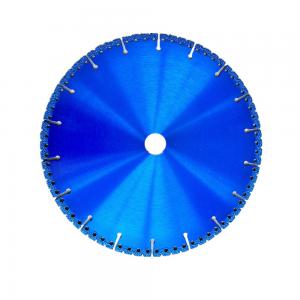 China 9 230x22.23mm Vacuum Brazed Rough Diamond Grinder Blade For Tile Stone Plastic Marble on sale