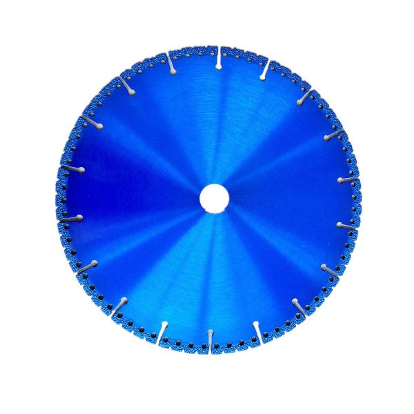 9" 230x22.23mm Vacuum Brazed Rough Diamond Grinder Blade For Tile Stone Plastic