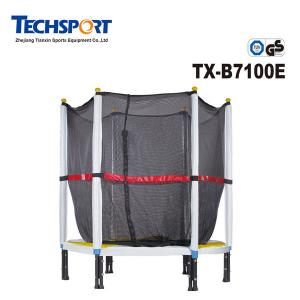 China Indoor bungee mini trampoline with safety net on sale