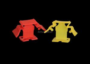 China Tile Leveling System Clips And Wedges 1/16 1mm 1.5mm For Floor Wall Ceramic Tiling Red Color on sale