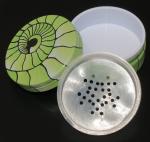 Fancy cosmetic Round Tin Box buteprate cream with plastic inner