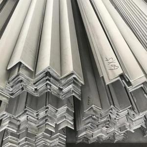 China 304 316 201 Unequal  Stainless Steel Angle Bar JIS 40x25 50x32 75x50 wholesale