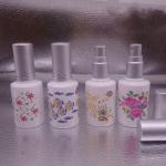 perfume glass bottle 15ml recycled glass bottles black blue red pink green cap