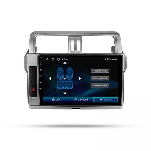 China Android Autoradio For TOYOTA Prado Car Multimedia DVD Player Tesla Vrtical Screen Navi GPS Stereo wholesale