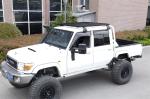 Off Road Flat Roof Racks Platform Gear Bracket Perfect for Toyota Land Cruiser