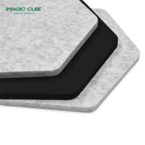 China Customizable Polyester Fiber Acoustic Panel For Auditorium Soundproofing wholesale