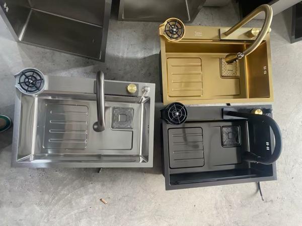Undermount Corner Stainless Steel Kitchen Sink with Up To You Required