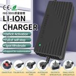 Electric LiFePo4 Lithium Battery Charger for 18S 3.2V LiFePo4 / 17S 3.7V Li-ion