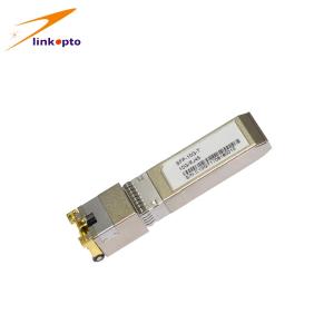 China Pluggable 10G Copper RJ45 SFP Module 30M Compatible With Alcatel Equipment wholesale