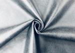 Faux Leather Sofa Cushion Material 100 Percent Polyester Knitting Black