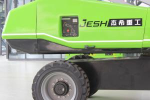 China Electric Mobile Boom Lift 27m Aerial Work Platform For Building 14.5T Machine wholesale