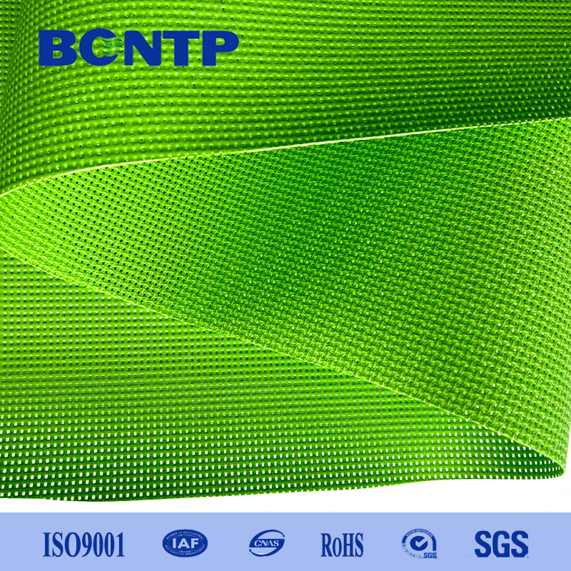 Heavy Duty PVC Mesh Fabric PVC Coated Polyester Mesh Vinyl Fabric high strength fire resistance