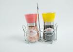 Customizable Kitchen Utensils Salt & Pepper Grinder With Stainless Steel Circle