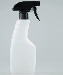 China Refillable Cleaning Liquid 500ml Plastic Bottle With Colored Trigger Spray wholesale