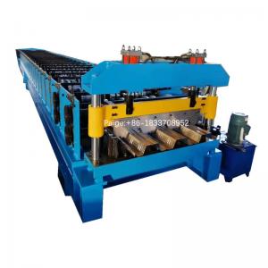 China STEEL GALVANIZED FLOOR DECK MACHINE METAL FLOOR DECKING SHEET MAKING MACHINE wholesale