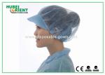 Non-Woven Disposable soft Bouffant Caps With Peak Round Hairnet Cap for food