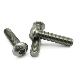 China Custom M8 Button Screw for Photovoltaic Support Stainless Steel Grade 4.8/8.8/10.9/12.9 wholesale