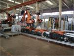 Robot multi-model flexible welding line project