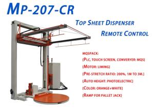 China Carriage Speed Vairable Semi Automatic Stretch Wrapper Dual Chain Structure Column wholesale