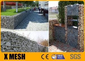 China Square Hole Welded Gabion Wire Mesh Baskets Galvanized Steel 2x1x1m Retaining Wall wholesale
