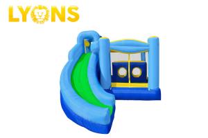 China 0.55mm PVC tarpualin Inflatable bounce House Combo With Logo Printing wholesale