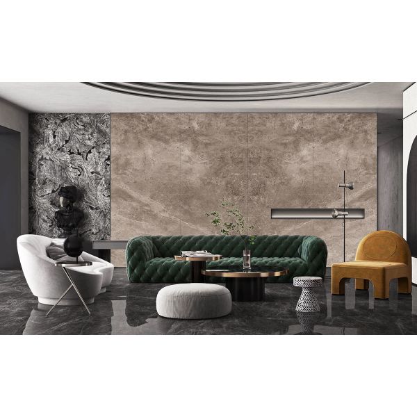 Modern Design 2300*960mm Stone Plastic Composite Wall Panel for Interior and Furniture