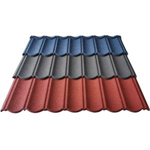 China Vibrant Homes Spectrum Tiles Multicolored Stone Roof Tiles 2.7kg/pcs for Modern Design Style Homes wholesale