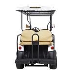 6 Seats Sightseeing Car Shuttle Bus With 3.7KW Motor Controller