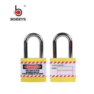 China Key Retaining Jacket Safety Padlock , Laser Printing Lock Out Tag Out Locks wholesale