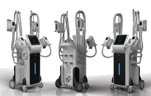 China 2018 professional 4 handles working simultaneously cryolipolysis vacuum slimming machine wholesale
