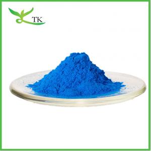 China Natural Food Coloring Super Food Powder Blue Spirulina Phycocyanin Powder E18 E40 wholesale