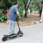 Long Range Kick Foldable Electric Scooter Dual Motor And Battery Electric Off