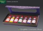 Aqua Semi Permanent Makeup Pigment Tattoo Ink , Different Colors Eyebrow Pigment