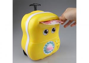 China Lovey Electric Smart Money Saving Box Trolley With Music For Kids Cartoon Style wholesale