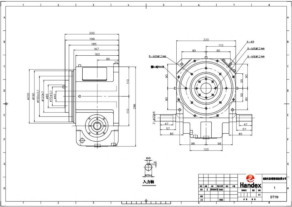 110dt Desktop Cam Indexer Platform Cam Indexing Drive Sample Acceptable