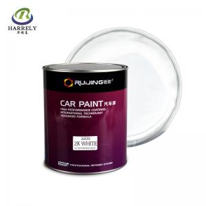 China Waterproof 2K White Automotive Paint ISO9001 Car Super Coating on sale